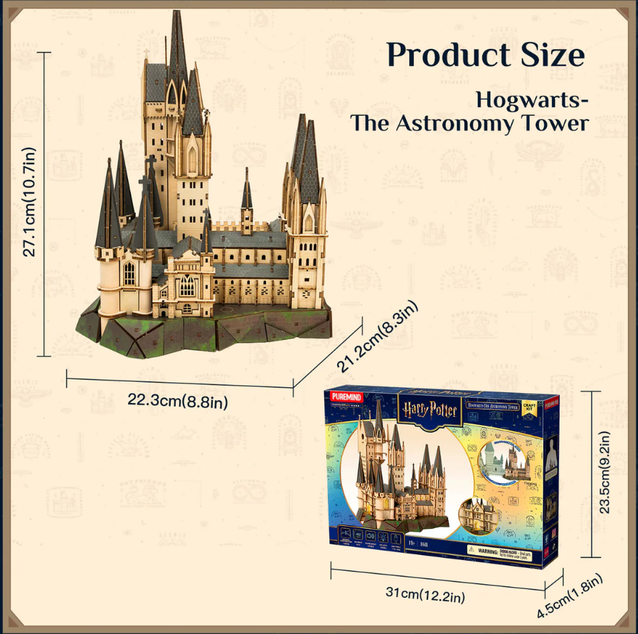 Harry Potter Astronomy Tower V1611
